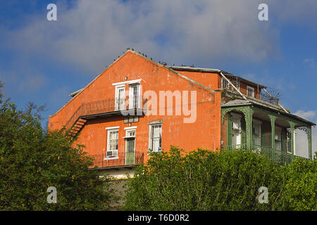 Altes Haus in New Orleans Stockfoto
