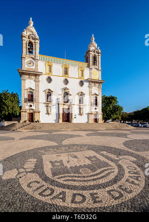 Carmo Kirche, Largo do Carmo, Faro, Algarve, Portugal Stockfoto