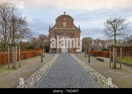 Barocke Kirche des Hl. Franziskus in Zwillbrock Stockfoto