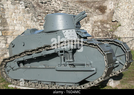 Französische Renault FT17 Light Tank Stockfoto