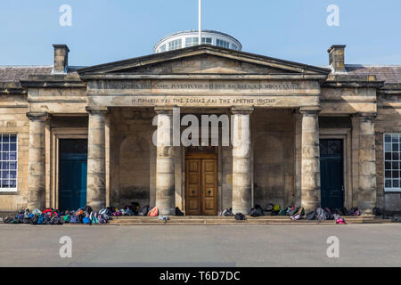 Unabhängige Schule der Edinburgh Academy, Henderson Row, Edinburgh, Schottland, Großbritannien, Europa Stockfoto