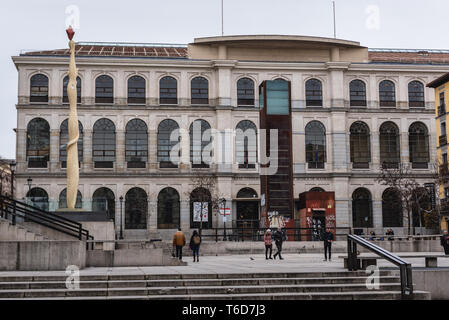 Real Conservatorio Superior de Musica de Madrid - Madrid Königliches Konservatorium in Madrid, Spanien Stockfoto