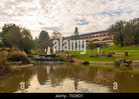 SAN RAFAEL, CA - 27. JANUAR 2019: Marin Civic Center, San Rafael, CA Stockfoto