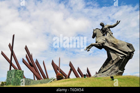 General Antonio Maceo Denkmal, Plaza De La Revolucion, Santiago de Cuba, Kuba Stockfoto