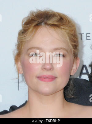 April 28, 2019 - New York, New York, USA - Haley Bennett an wälzen die 2019 Tribeca Film Festival Premiere''', an der SVA-Theater in Chelsea in New York, New York, USA, 28. April 2019 (Bild: © Ylmj/AdMedia über ZUMA Draht) Stockfoto