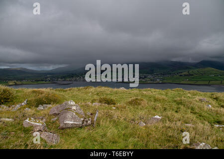 Blick vom Turm Eark Irland Stockfoto