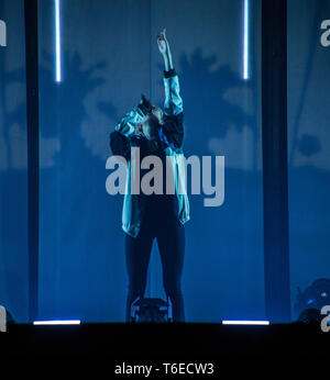 MØ Live an der Manchester Arena März 2019 Stockfoto