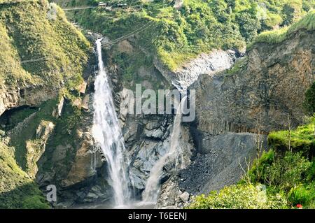 Agoyan Hohenwestedt Ecuador Stockfoto