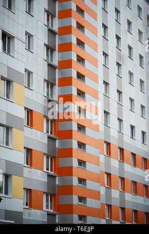 Wohnhaus in der Innenstadt von Magdeburg. Stockfoto