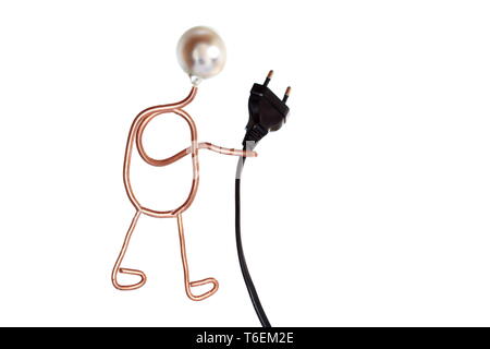 elektrische Stecker Stockfoto