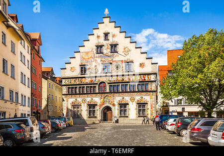 Das alte Rathaus in Lindau Stockfoto