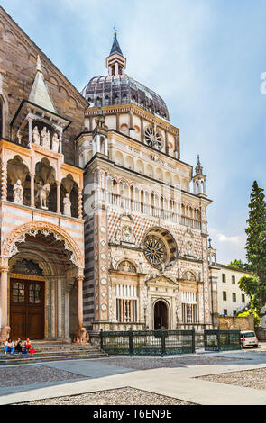 Kirche Basilika Santa Maria Maggiore in Bergamo Stockfoto