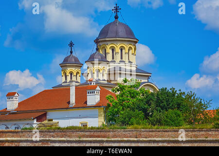 Krönung Kathedrale in Alba Iulia Stockfoto