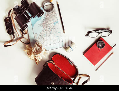 Reise-Accessoires Stockfoto