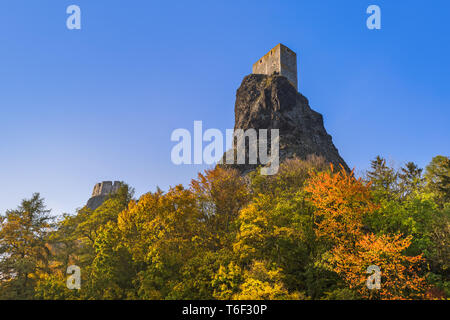 Trosky in Böhmen Paradies - Tschechische Republik Stockfoto