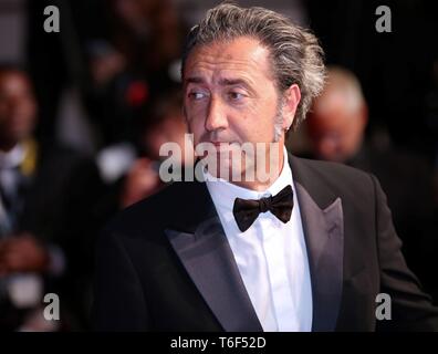CANNES, Frankreich - 26. MAI 2017: Paolo Sorrentino besucht das Screening von' im Fade" Auf den 70. Filmfestspielen von Cannes (Foto: Mickael Chavet) Stockfoto