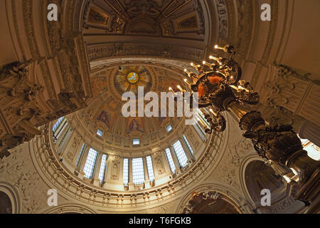 Innerhalb der Berliner Dom, biggist Kirche von Berlin, Deutschland Stockfoto
