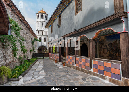 Die Heiligen Konstantin und Elena Kirche in der Stadt von Plovdiv, Altstadt. Stockfoto
