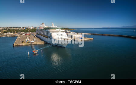 Szenen um Ogden Point Cruise Ship Terminal in Victoria, BC., Kanada Stockfoto