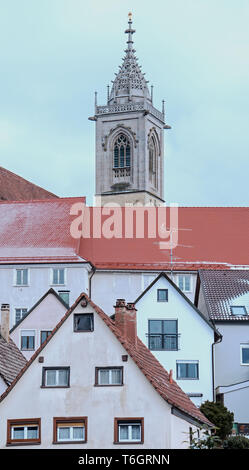 Pfullendorf mit Stadtkirche St. Jakobus Stockfoto