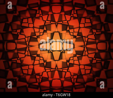 Orange und gelbe Rechtecke Hintergrund Stockfoto