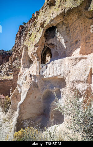 Main Loop Trail im Bandelier National Monument Stockfoto