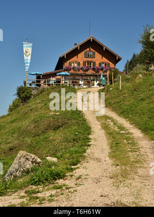 Berghütte, Chiemgauer Alpen, Bayern, Deutschland Stockfoto