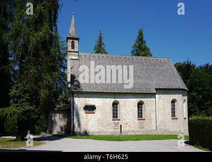 Kirche der Insel Herrenchiemsee, chiemgau, Bayern, Deutschland Stockfoto