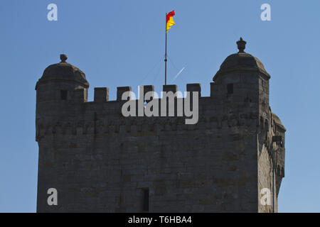 Pulverturm Burg Bentheim Stockfoto
