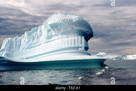Eisberge vor Grönland Stockfoto