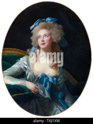 Madame Grand (Noël Catherine Vorlée, 1761-1835), portrait Gemälde von Louise Élisabeth Vigée Le Brun ,1783 Stockfoto