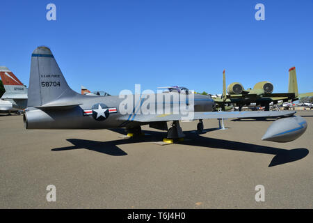 Amerikanische Jagdbomber Stockfoto