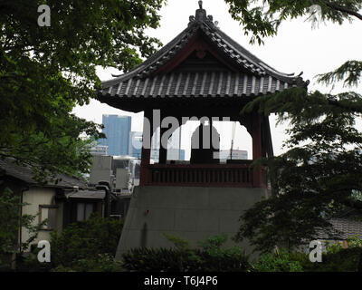 Gojyo Tenjin Schrein und der Hanazono Inari Schrein in Parks Ueno Tokyo Japan Stockfoto