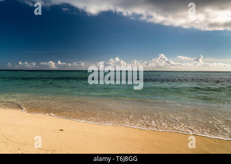 Schönen Strand an der südlichen Spitze von Le Morne in Mauritius Stockfoto