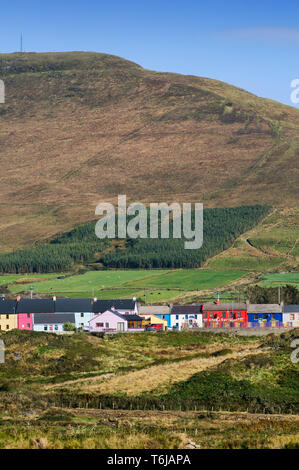 Allihies und Slieve Miskish Berge, Beara, Co. Cork Stockfoto