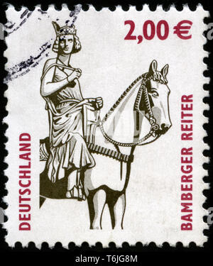 Briefmarke aus der Bundesrepublik Deutschland in die Sehenswürdigkeiten Serie in 2003. Stockfoto