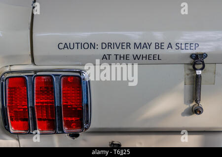 1965 Ford Shelby Mustang GT350, Nicholas's Sleep Graham Hill Trophy Teilnehmer, 77th Goodwood Mitgliederversammlung, Sussex, UK. Stockfoto