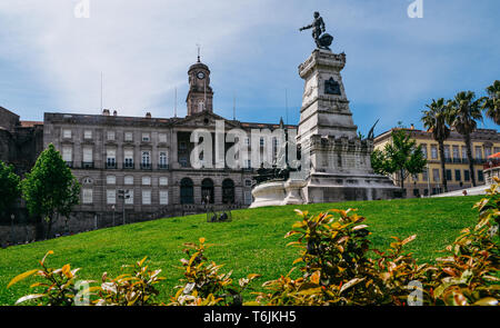 Porto, Portugal - 29. April 2019: Bolsa Palace, die Börse Palace ist in einem historischen Gebäude aus dem 19. Jahrhundert Stockfoto