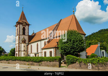 Kirche St. Blasius in Buchenbach, Schwarzwald Stockfoto