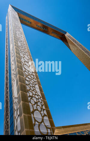 Dubai Frame neue touristische Attraktion in Dubai, VAE Stockfoto