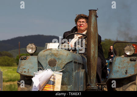 Szene aus Katalanischen Country Fair Stockfoto