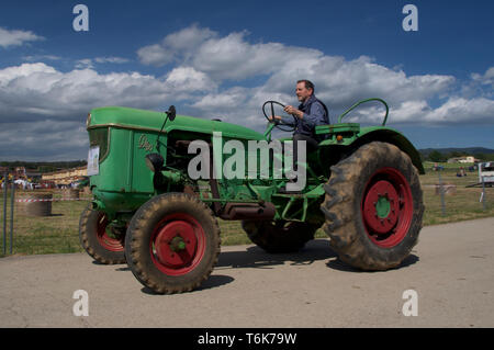 Szene aus Katalanischen Country Fair Stockfoto