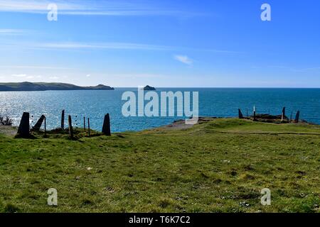 Port Quin Mine Stockfoto