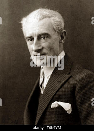 Joseph Joseph Ravel, Maurice Ravel (1875-1937), französischer Komponist, Pianist und Dirigent. Stockfoto