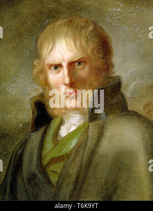 Portrait von Caspar David Friedrich von Gerhard von Kügelgen C. 1810 - 1820. Caspar David Friedrich (1774 - 1840) romantische Maler Stockfoto