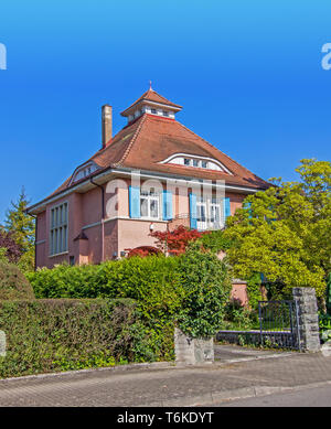 Gebäude, Villa Konstanz Stockfoto