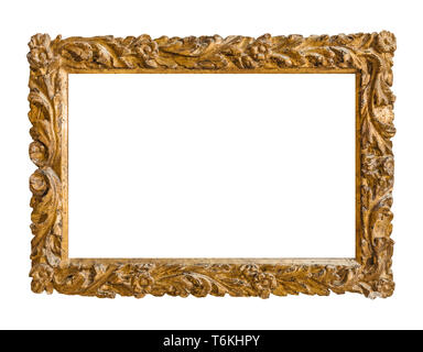 Alte hölzerne Bilderrahmen Stockfoto