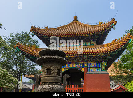 Lama Yonghe Tempel in Peking, China Stockfoto