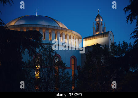 Die Auferstehung Christi Orthodoxe Kathedrale in Tirana, Albanien Stockfoto
