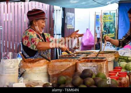 Die Chinesischen muslimischen Markt, Chiang Mai Stockfoto